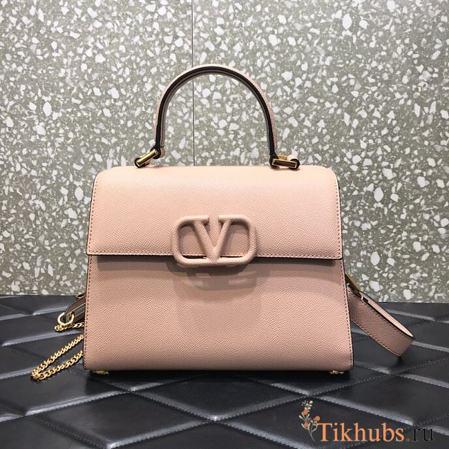 VALENTINO VSling Handbag Pink 2828 Size 25.5 x 12 x 19 cm - 1