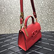 VALENTINO VSling Handbag Red 2828 Size 25.5 x 12 x 19 cm - 5