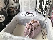 CHANEL Pull Rope Bag Pink AS1802 Size 20 x 17 x 10 cm - 6