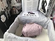 CHANEL Pull Rope Bag Pink AS1802 Size 20 x 17 x 10 cm - 5