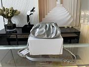 Chanel Supple Leather Clutch with Chain Silver AS2493 Size 22 x 17 x 10 cm - 6