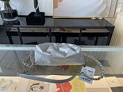 Chanel Supple Leather Clutch with Chain Silver AS2493 Size 22 x 17 x 10 cm - 4