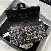 Chanel Sequin Bag Wear Beaded Beads Woolen Cloth 1112 Size 25.5 cm - 5