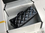 Chanel CF Big Mini Patent Leather Small Bag Black (Silver lock) Size 20 cm - 6