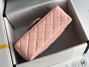 Chanel CF Big Mini Patent Leather Small Bag Pink (Gold lock) 1116 Size 20 cm - 6