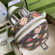 Gucci Small Backpack Heart Apple 552884 Size 22 x 29 x 12 cm - 2