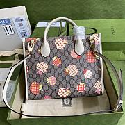 Gucci GG Small Tote Bag Heart Apple 659983 Size 31 x 26 x 14cm  - 1