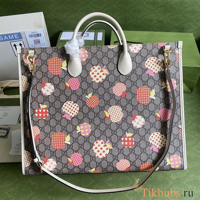 Gucci GG Tote Bag Heart Apple 659980 Size 43 x 34 x 18.5 cm - 1