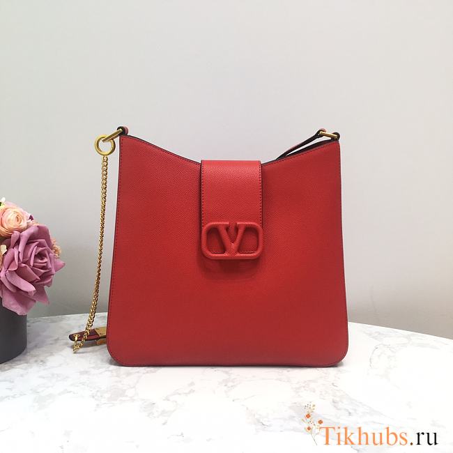 VALENTINO Vsling Handbag Red 0902 Size 31 x 8.5 x 29 cm - 1