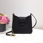 VALENTINO Vsling Handbag Black 0802 Size 24 x 6 x 21 cm - 1