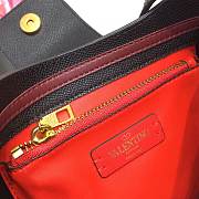 VALENTINO Vsling Handbag Black 0802 Size 24 x 6 x 21 cm - 6