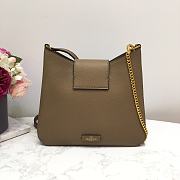 VALENTINO Vsling Handbag Brown 0802 Size 24 x 6 x 21 cm - 5