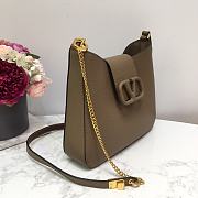 VALENTINO Vsling Handbag Brown 0802 Size 24 x 6 x 21 cm - 4