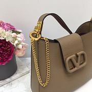 VALENTINO Vsling Handbag Brown 0802 Size 24 x 6 x 21 cm - 2