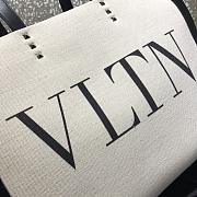 VALENTINO Canvas Shopping Bag 90033 Size 37 x 29 x 15 cm - 2