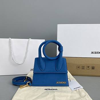 Jacquemus Blue 2023 Size 18x15.5x8 cm