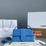 Jacquemus Big Frosted Blue 2056 Size 24 x 13 x 7 cm - 1