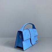 Jacquemus Big Frosted Blue 2056 Size 24 x 13 x 7 cm - 6