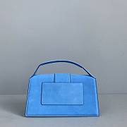 Jacquemus Big Frosted Blue 2056 Size 24 x 13 x 7 cm - 5