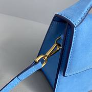 Jacquemus Big Frosted Blue 2056 Size 24 x 13 x 7 cm - 3