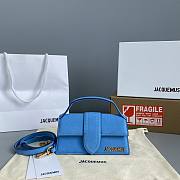 Jacquemus Big Frosted Blue 2056 Size 18 x 6 x 7 cm  - 1