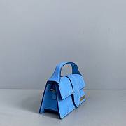 Jacquemus Big Frosted Blue 2056 Size 18 x 6 x 7 cm  - 4