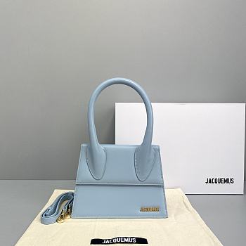 Jacquemus Big Smog Blue 2020 Size 24 x 18 x 10 cm