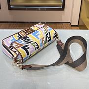 Fendi Baguette Fisheye Multi Color 1805 Size 28 × 6 × 14 cm - 3