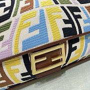 Fendi Baguette Fisheye Multi Color 1805 Size 28 × 6 × 14 cm - 2