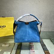 Fendi Peekaboo Blue 305 Size 30 cm - 4