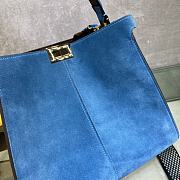 Fendi Peekaboo Blue 305 Size 30 cm - 6