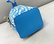 Fendi Fisheye Blue 8380 Size 12 x 10 x 18 cm - 3