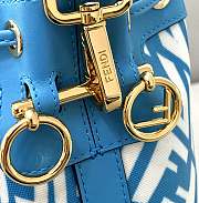 Fendi Fisheye Blue 8380 Size 12 x 10 x 18 cm - 6