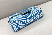 Fendi Baguette Blue 8378s Size 19 x 5 x 10 cm - 2