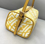 Fendi Fisheye Small Pillow Bag Yellow 8377 Size 19 x 11 x 8 cm - 2