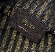 Fendi Fisheye Small Pillow Bag Blue 8377 Size 19 x 11 x 8 cm - 4