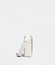 Bottega Veneta Cassette Woven Box Bag White Size 23 × 15 × 5.5 cm - 4