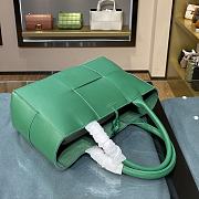 Bottega Veneta SLIP Tote Handbag Green 44052 Size 36 x 24 x 12 cm - 3