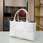 Bottega Veneta SLIP Tote Handbag White 44052 Size 36 x 24 x 12 cm - 6