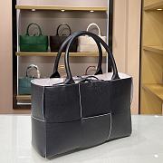 Bottega Veneta SLIP Tote Handbag Black 44052 Size 36 x 24 x 12 cm - 5