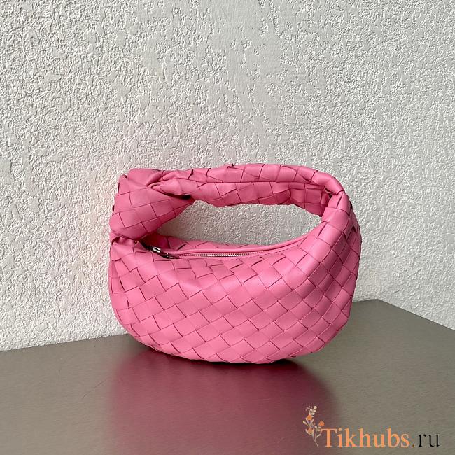 Bottega Veneta Jodie Mini Pink Size 28 × 23 × 8 cm - 1