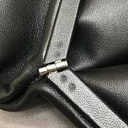 Bottega Veneta Sheepskin Triangle Handbag Black 44050 Size 32 x 18 cm - 3