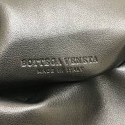 Bottega Veneta Sheepskin Triangle Handbag Black 44050 Size 32 x 18 cm - 2