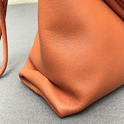 Bottega Veneta Sheepskin Triangle Handbag Orange 44050 Size 32 x 18 cm - 2