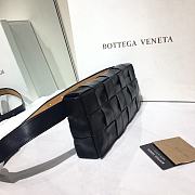 Bottega Veneta Rubik's Cube Woven Bag Black 96005 Size 24 x 14 x 4 cm - 5