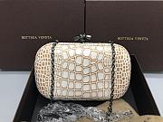 Bottega Veneta Chain Crocodile White 7650 Size 20 x 12 x 5 cm - 1