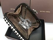 Bottega Veneta Chain Original Horse Hair Black/White 8600 Size 20 x 12 x 5 cm - 5