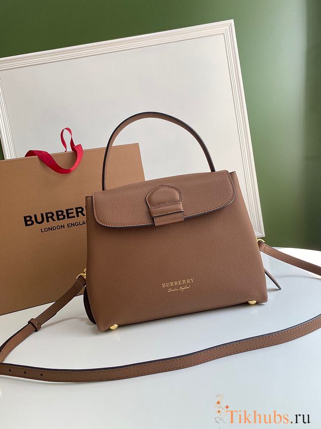 BURBERRY Tote Bag Brown 6181 Size 26 x 12 x 21 cm - 1