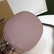 BURBERRY Bucket Bag Purple 18.5 x 15 x 23.5 cm - 5