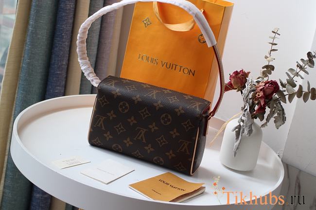 Louis Vuitton Original Leather Monogram Canvas M41966 Size 21 x 6 x 12 cm - 1